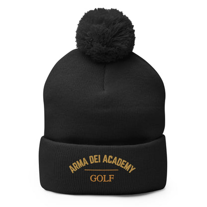 Pom - Pom Beanie | Arma Dei Academy Golf