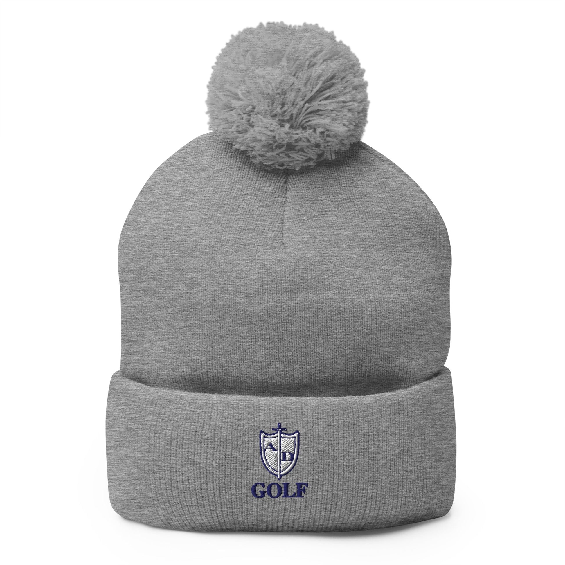 Pom - Pom Beanie | Arma Dei Academy Golf | Shield Logo
