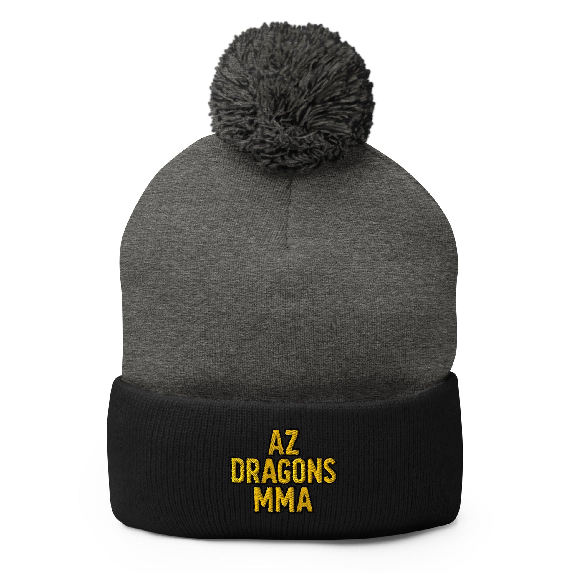 Pom - Pom Beanie | AZ DRAGONS MMA | Vanguard Logo