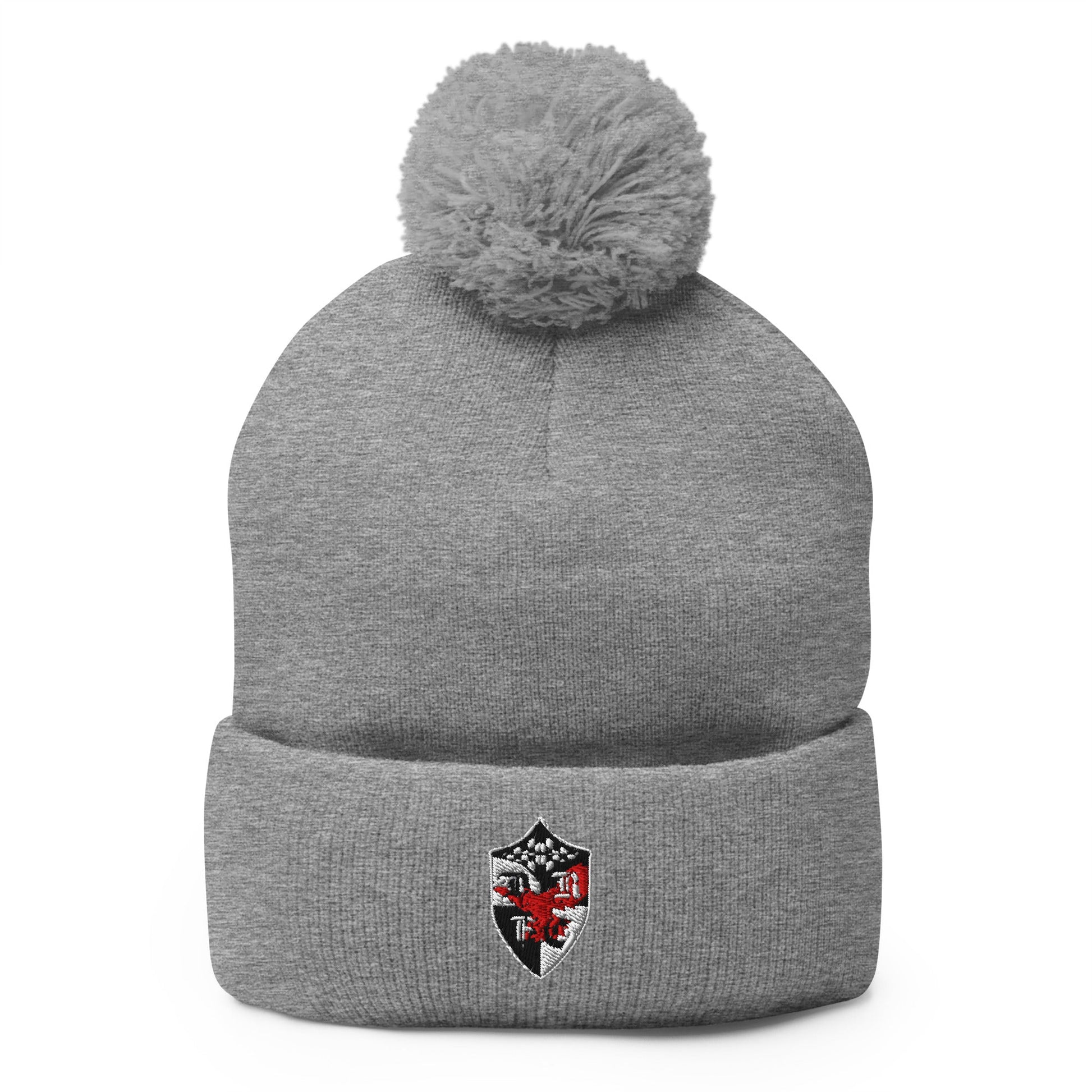 Pom - Pom Beanie | Bard College Rugby Football Club | Raptor Logo