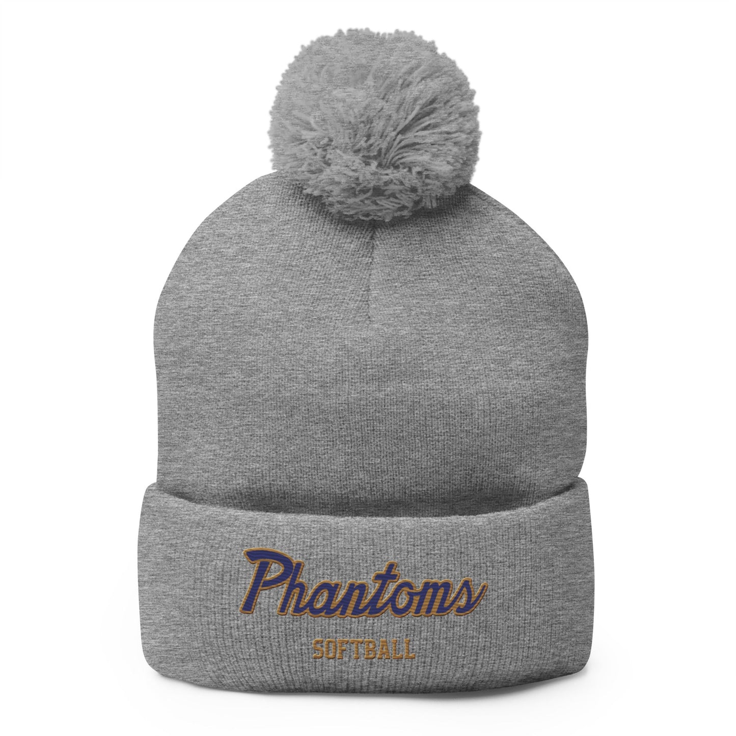 Pom - Pom Beanie | Bayport - Bluepoint Softball