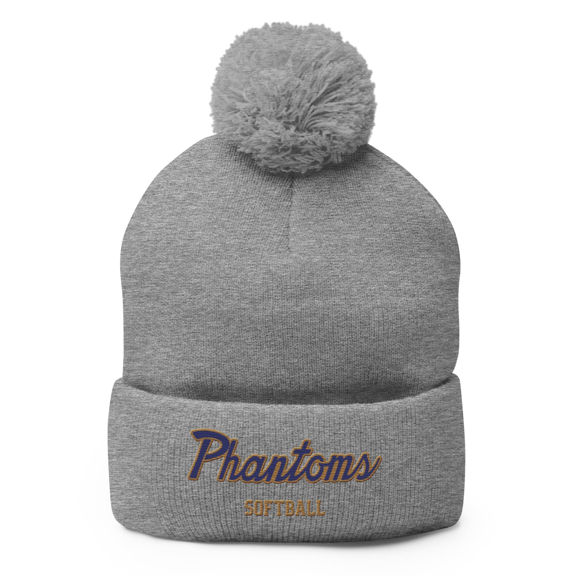 Pom - Pom Beanie | Bayport - Bluepoint Softball