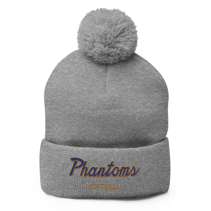 Pom - Pom Beanie | Bayport - Bluepoint Softball