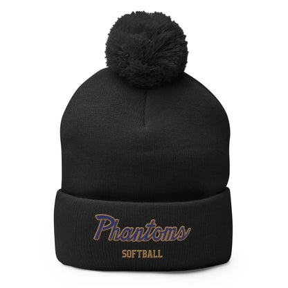 Pom - Pom Beanie | Bayport - Bluepoint Softball