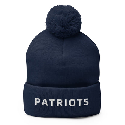 Pom-Pom Beanie | Berkmar High School Soccer | Crest Logo