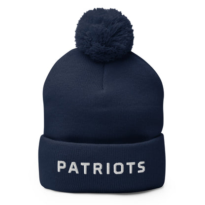 Pom-Pom Beanie | Berkmar High School Soccer | Crest Logo