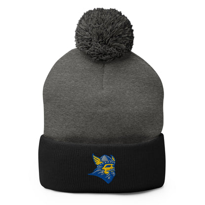 Pom - Pom Beanie | Bethany Baseball | Crest Logo