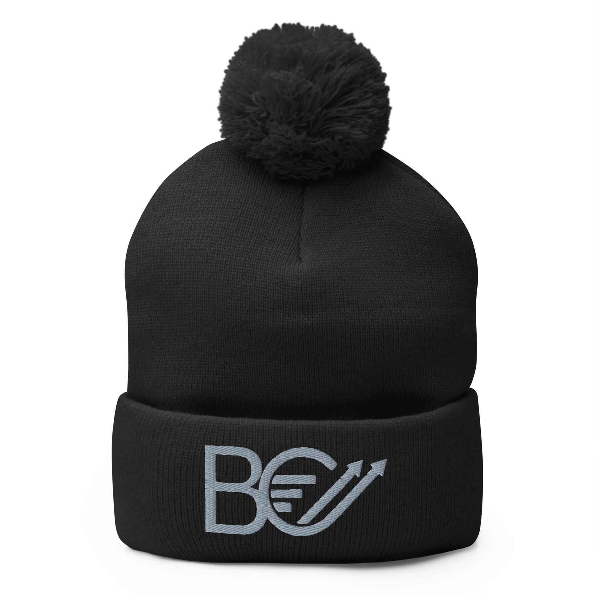 Pom-Pom Beanie | Bison Consulting | Vanguard Logo