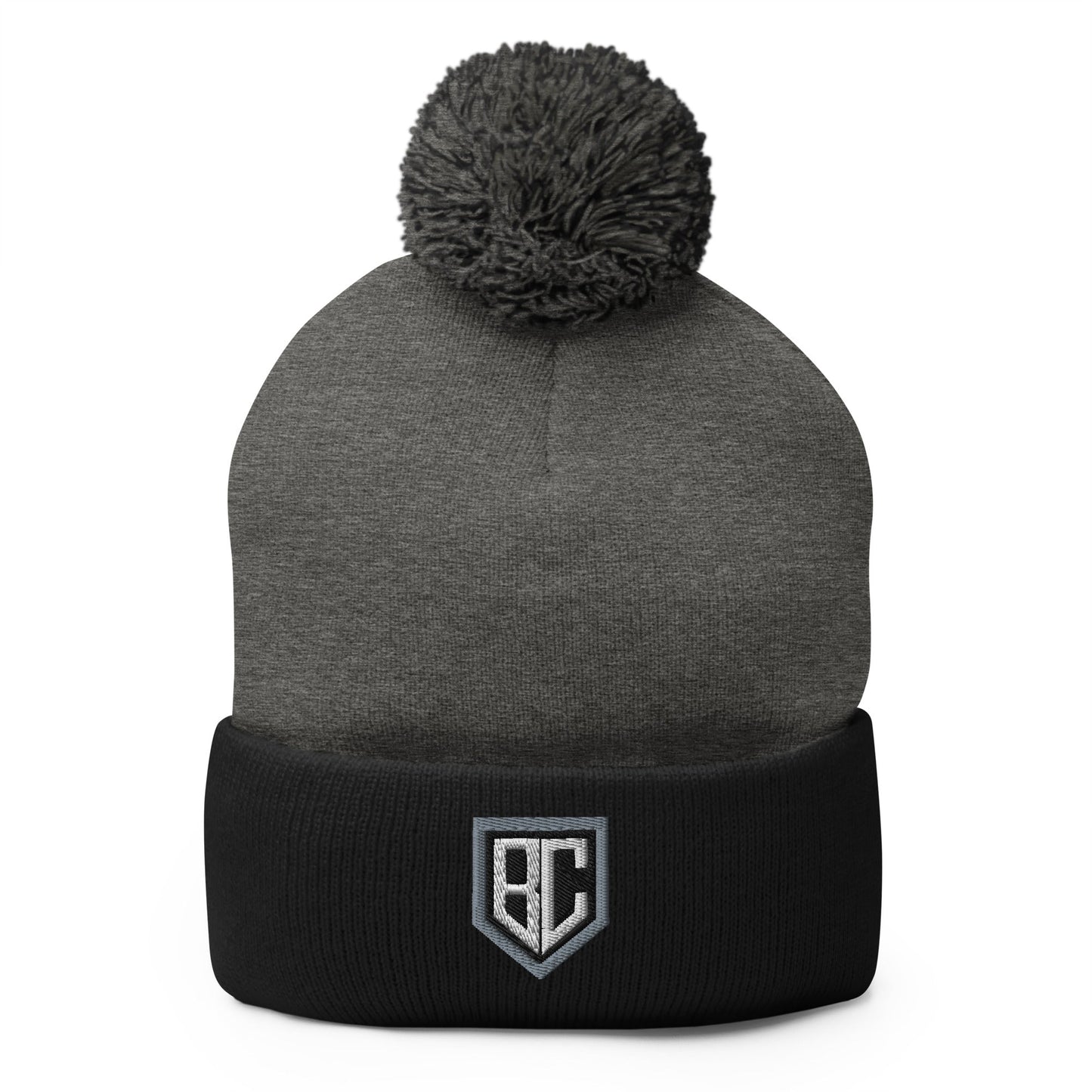 Pom-Pom Beanie | Blue Collar Softball 2034 | Emblem Logo