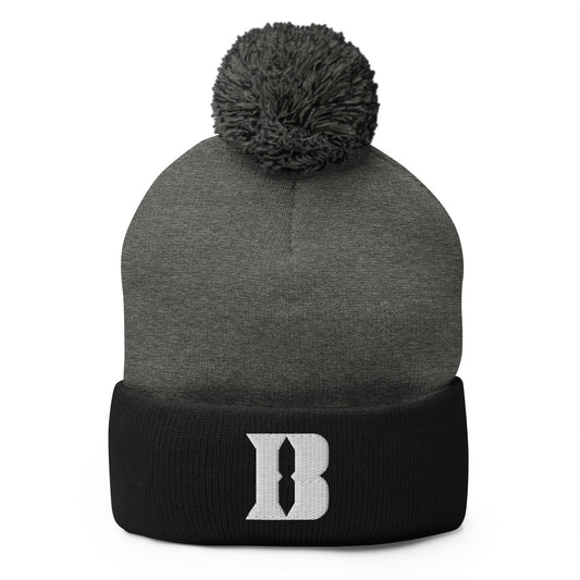 Pom-Pom Beanie | Blueblacks Football Club | B-Mark Logo