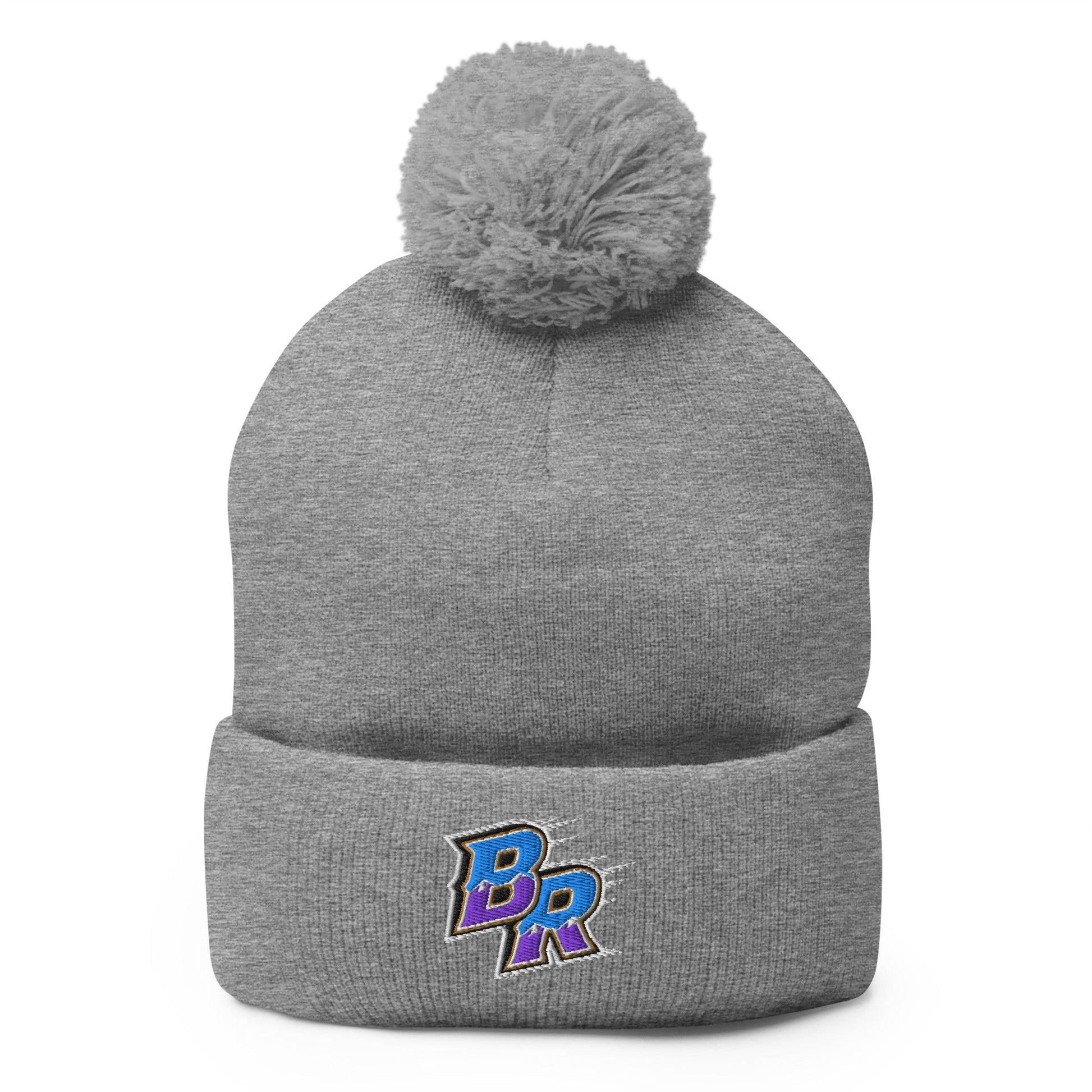 Pom - Pom Beanie | BORN READY | BR Logo