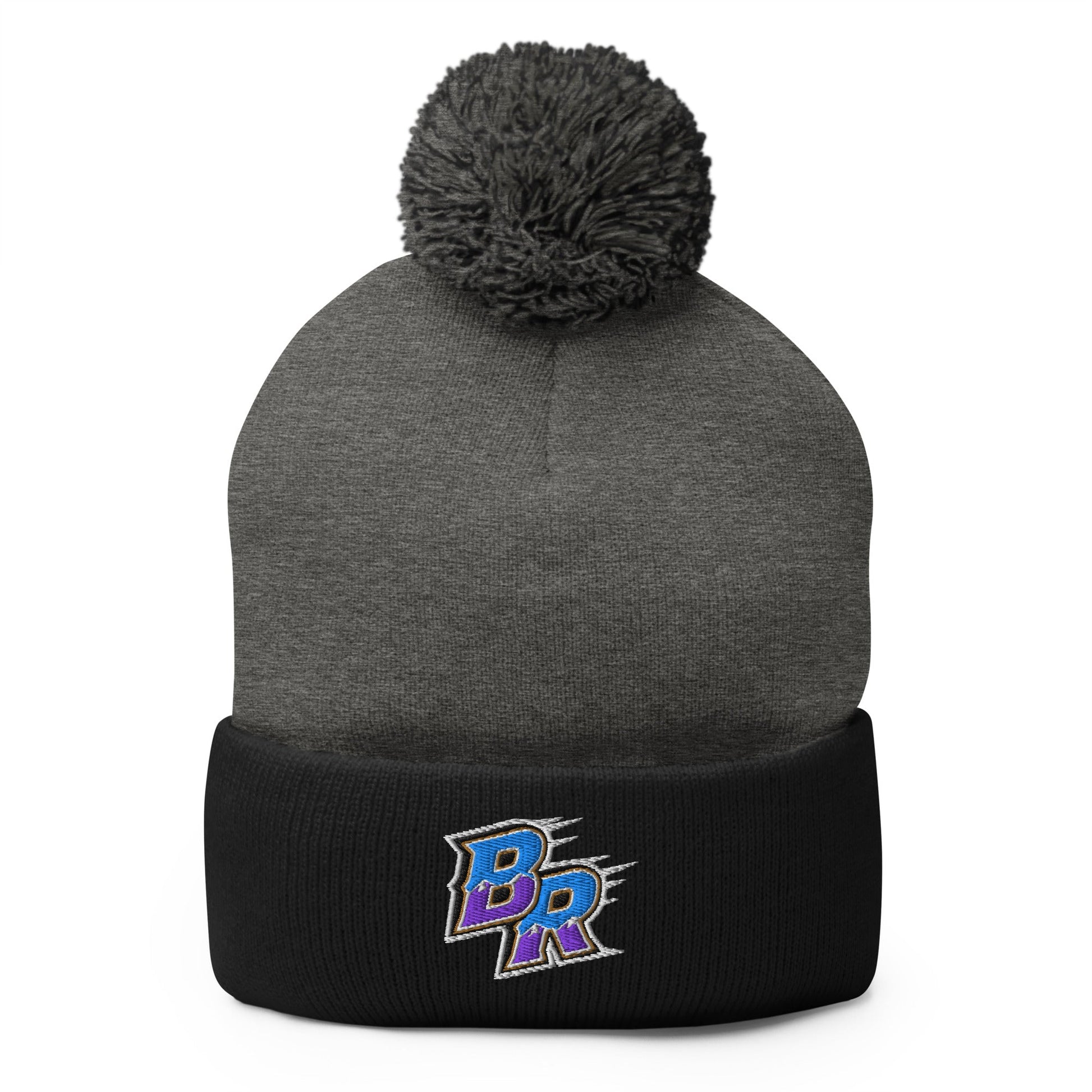 Pom - Pom Beanie | BORN READY | BR Logo