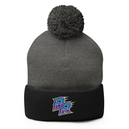 Pom - Pom Beanie | BORN READY | BR Logo