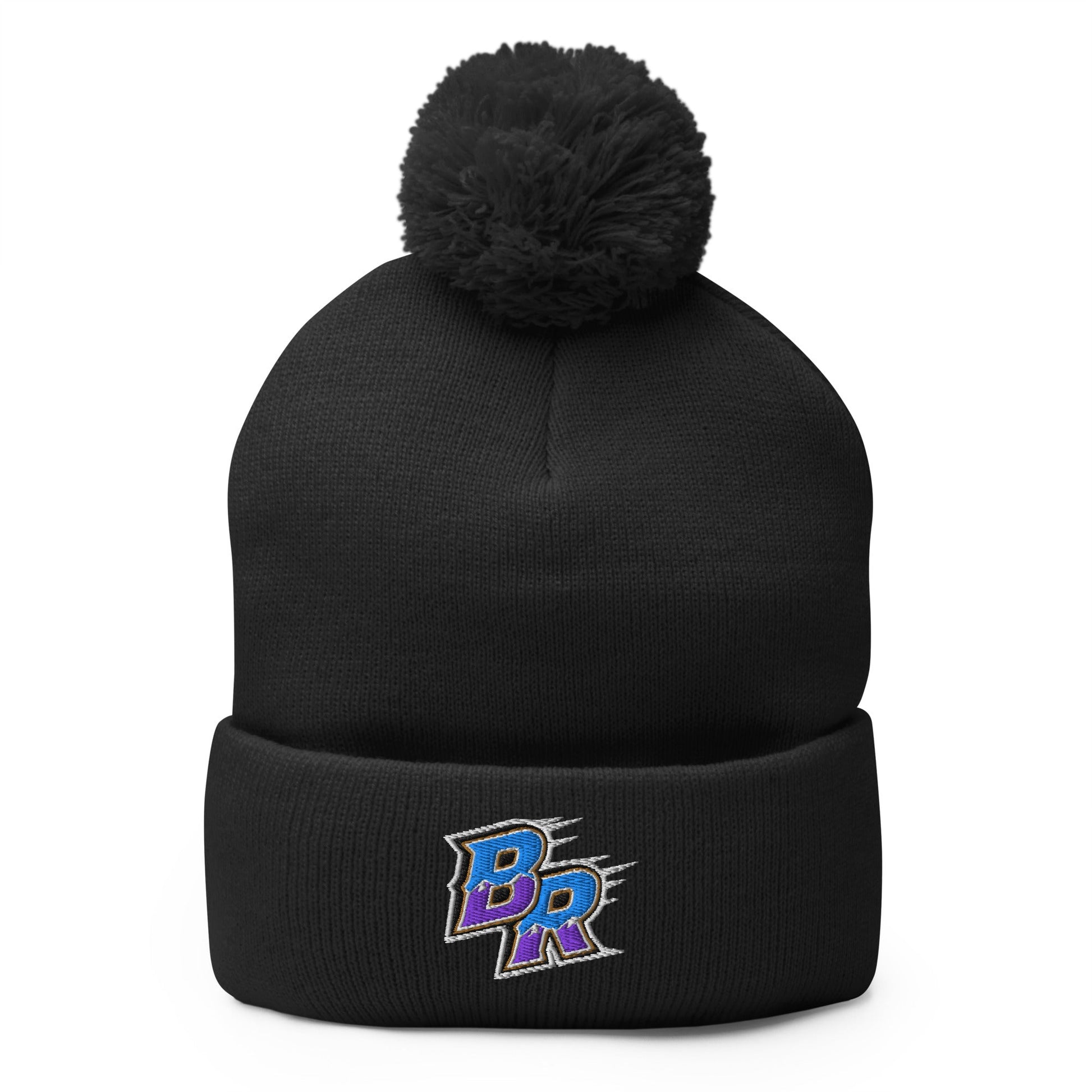 Pom - Pom Beanie | BORN READY | BR Logo