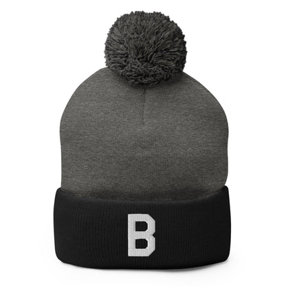 Pom-Pom Beanie | Bronxville | Emblem Logo