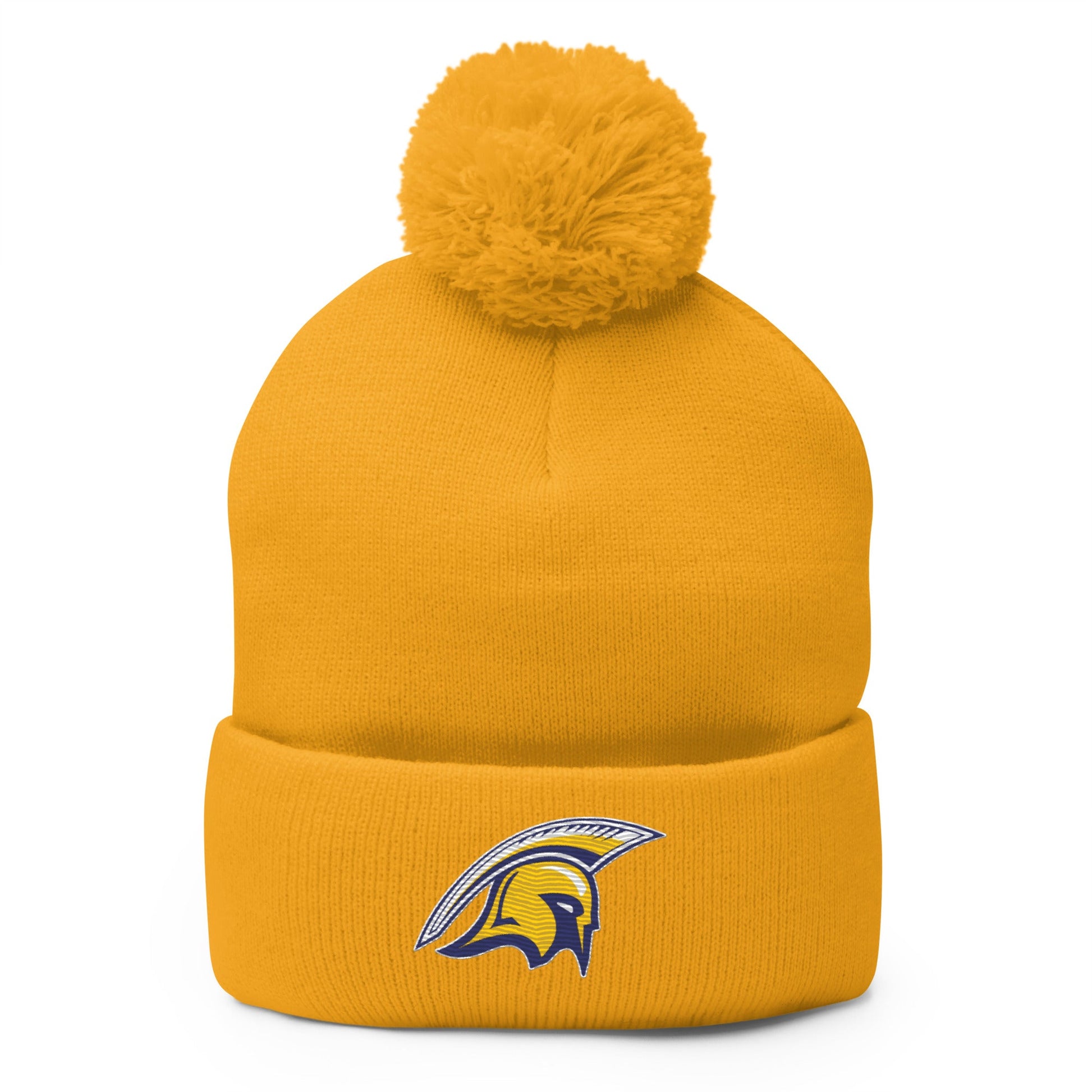 Pom - Pom Beanie | Broome Street Academy | Helmet Logo