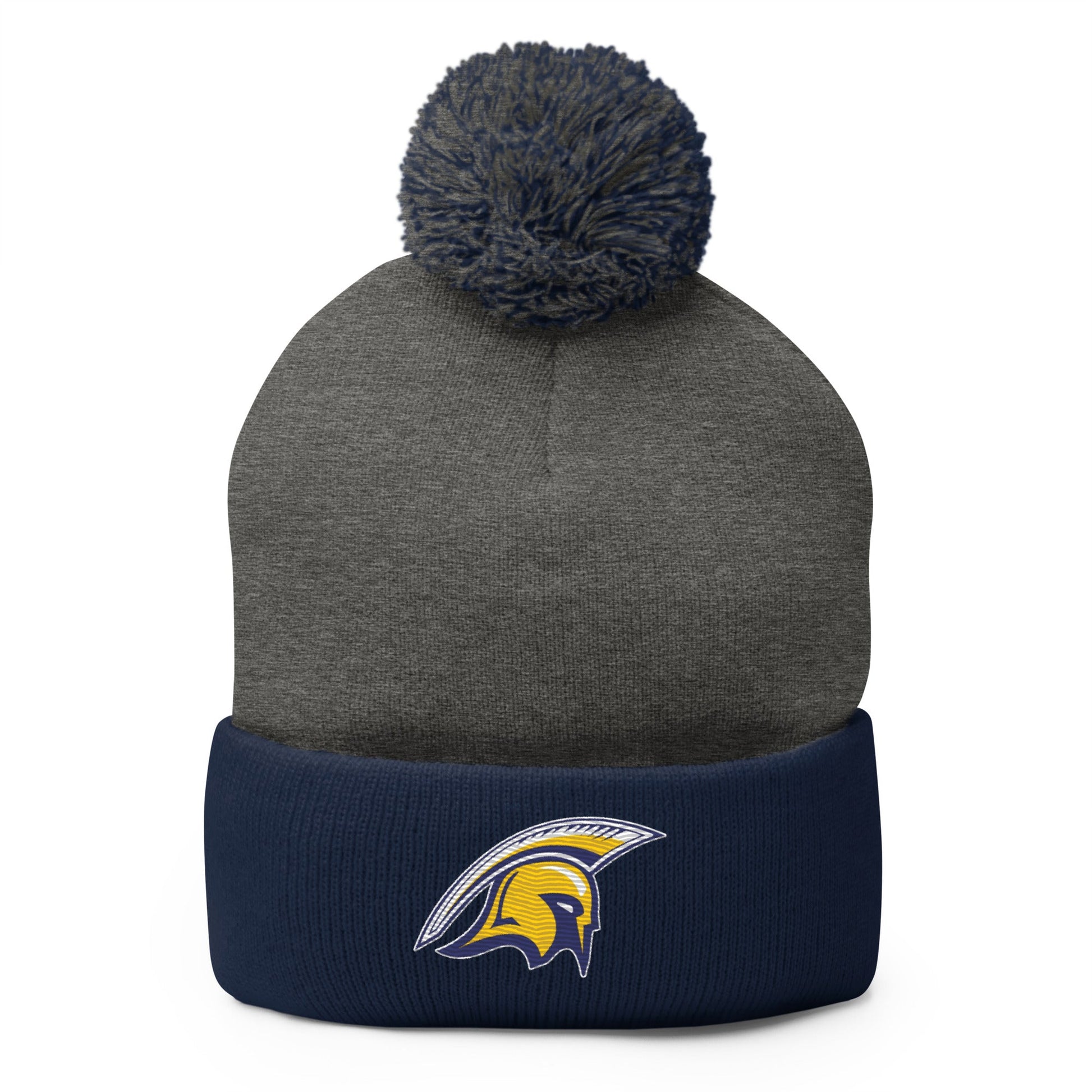 Pom - Pom Beanie | Broome Street Academy | Helmet Logo