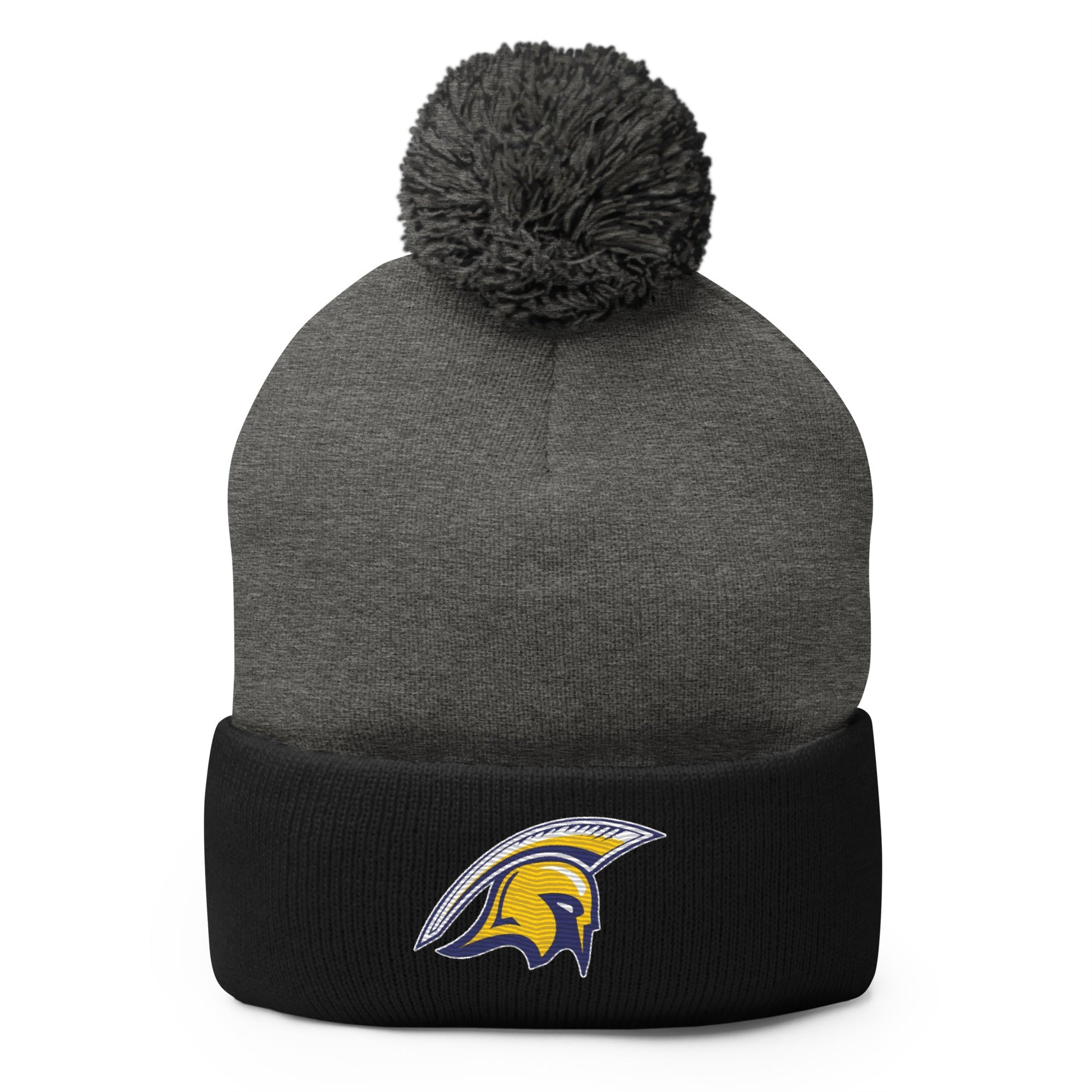 Pom - Pom Beanie | Broome Street Academy | Helmet Logo