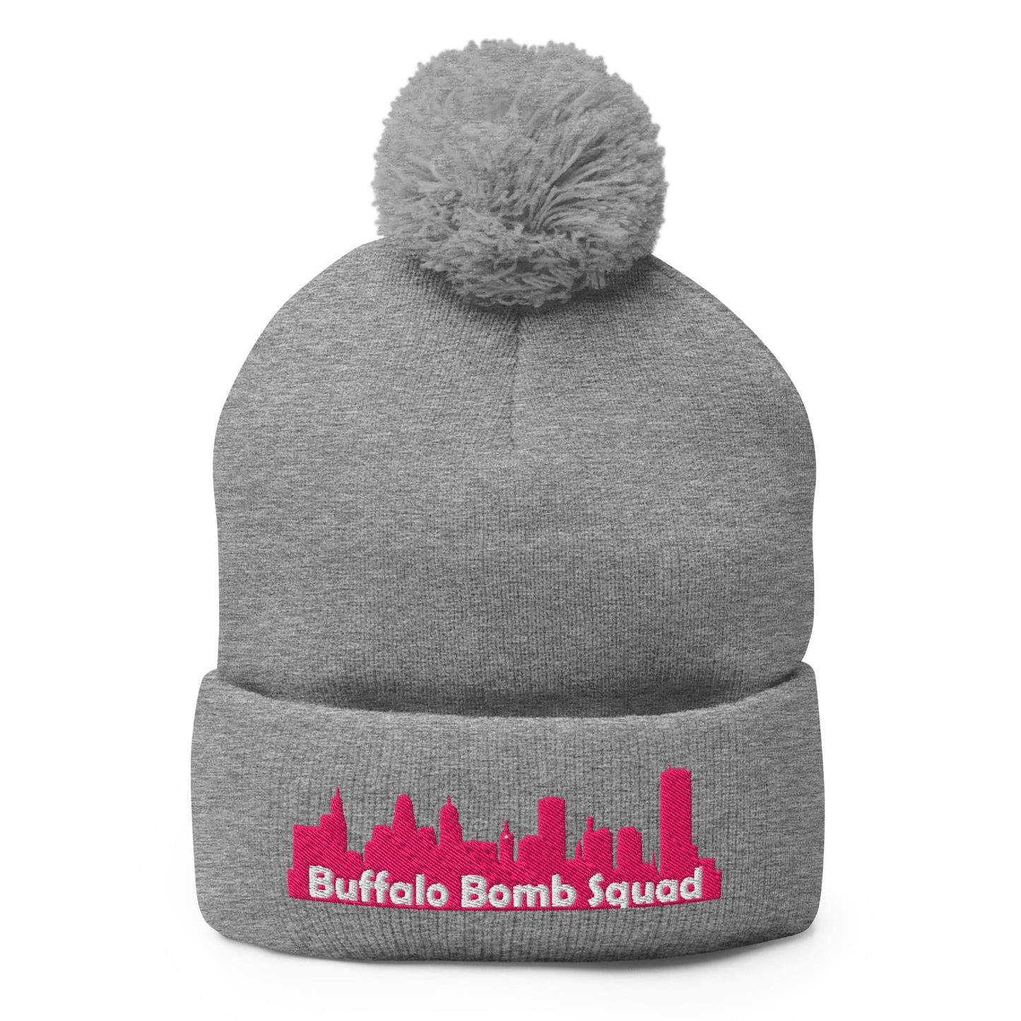 Pom - Pom Beanie | Buffalo Bomb Squad | Skyline Logo