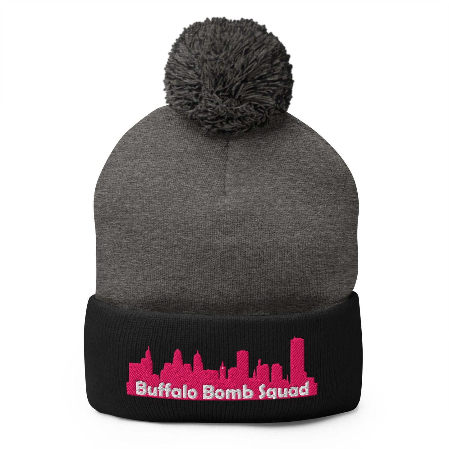 Pom - Pom Beanie | Buffalo Bomb Squad | Skyline Logo