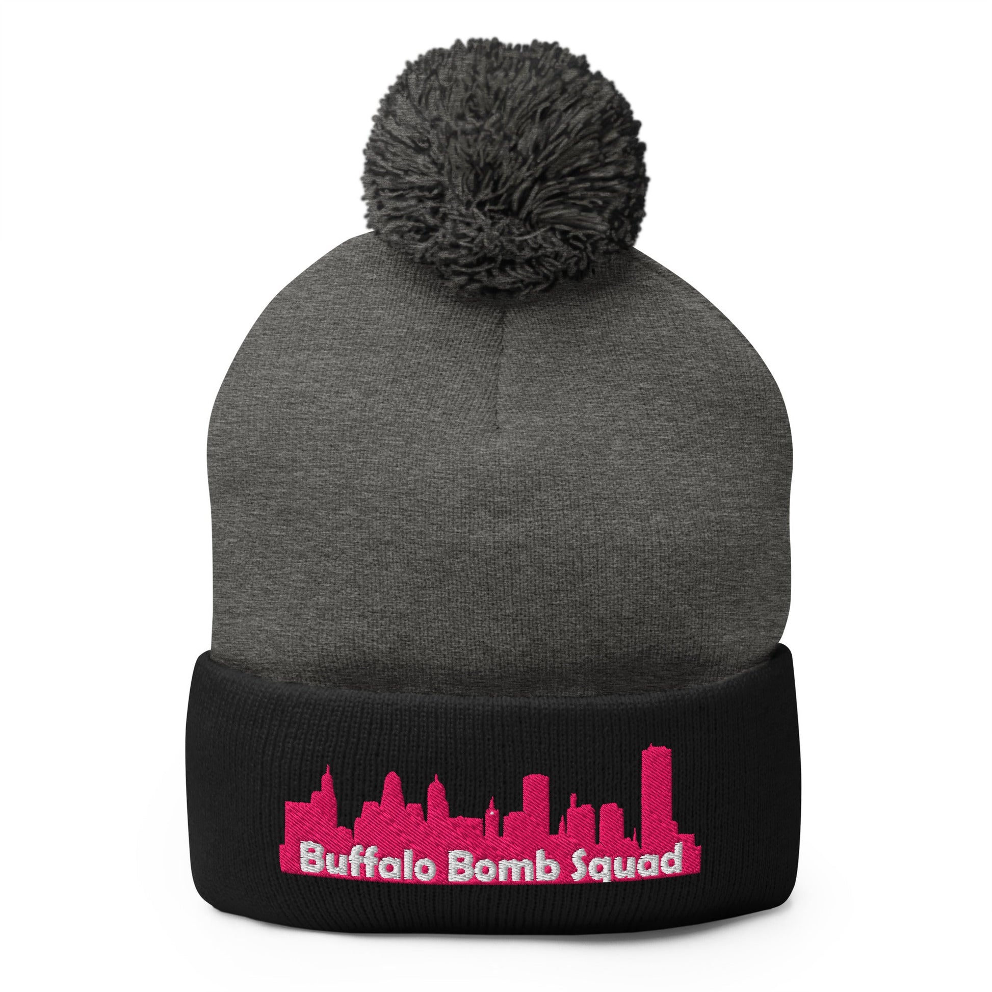 Pom - Pom Beanie | Buffalo Bomb Squad | Skyline Logo