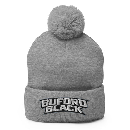 Pom - Pom Beanie | Buford Black 6U