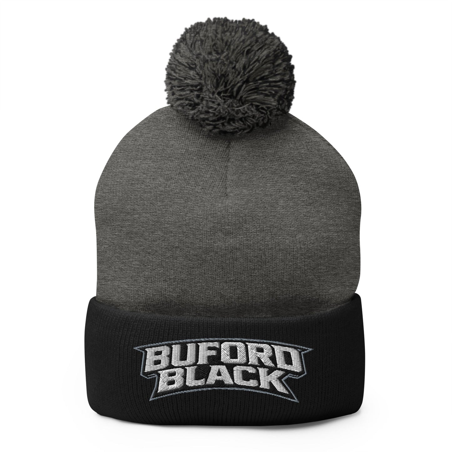 Pom - Pom Beanie | Buford Black 6U