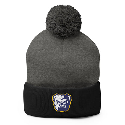 Pom - Pom Beanie | Bulldogs - MD | Mascot Logo