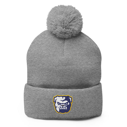 Pom - Pom Beanie | Bulldogs - MD | Mascot Logo