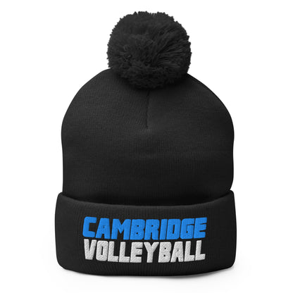 Pom - Pom Beanie | Cambridge Volleyball | Modern Logo