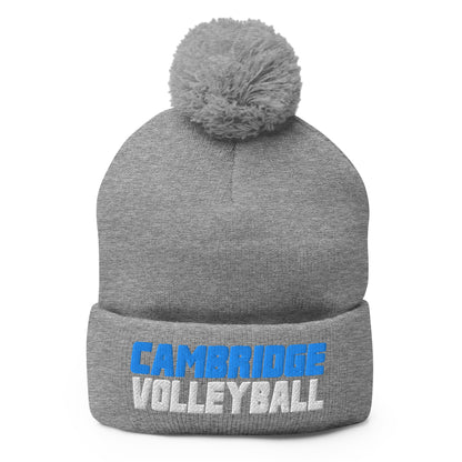 Pom - Pom Beanie | Cambridge Volleyball | Modern Logo