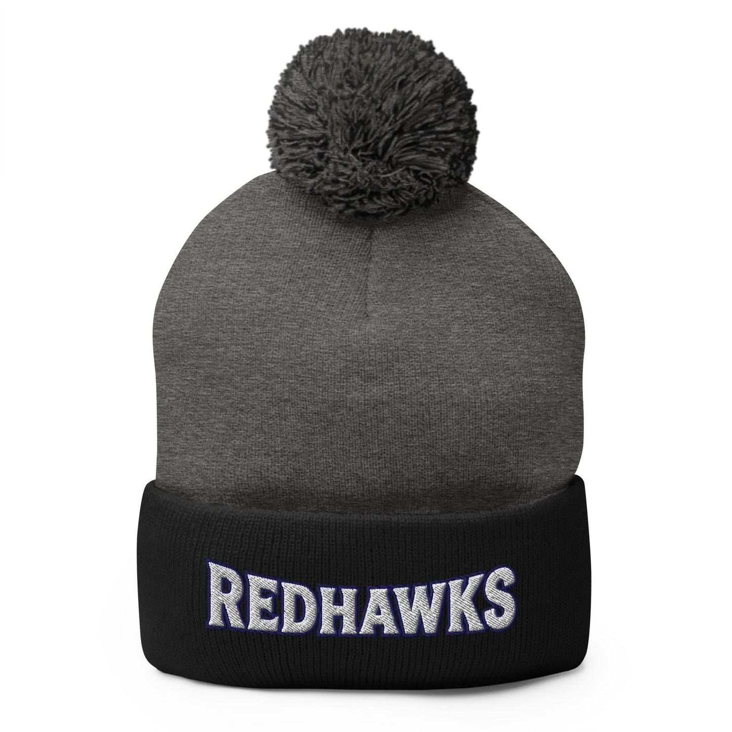 Pom - Pom Beanie | Carlisle Redhawks | Icon Logo