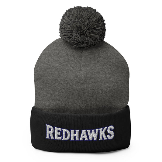 Pom - Pom Beanie | Carlisle Redhawks | Icon Logo