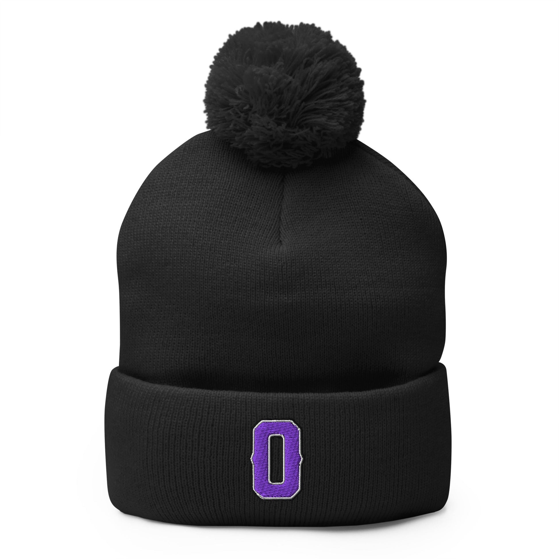 Pom-Pom Beanie | Carolina Outlaws Baseball | Emblem Logo
