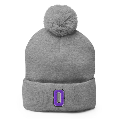 Pom-Pom Beanie | Carolina Outlaws Baseball | Emblem Logo