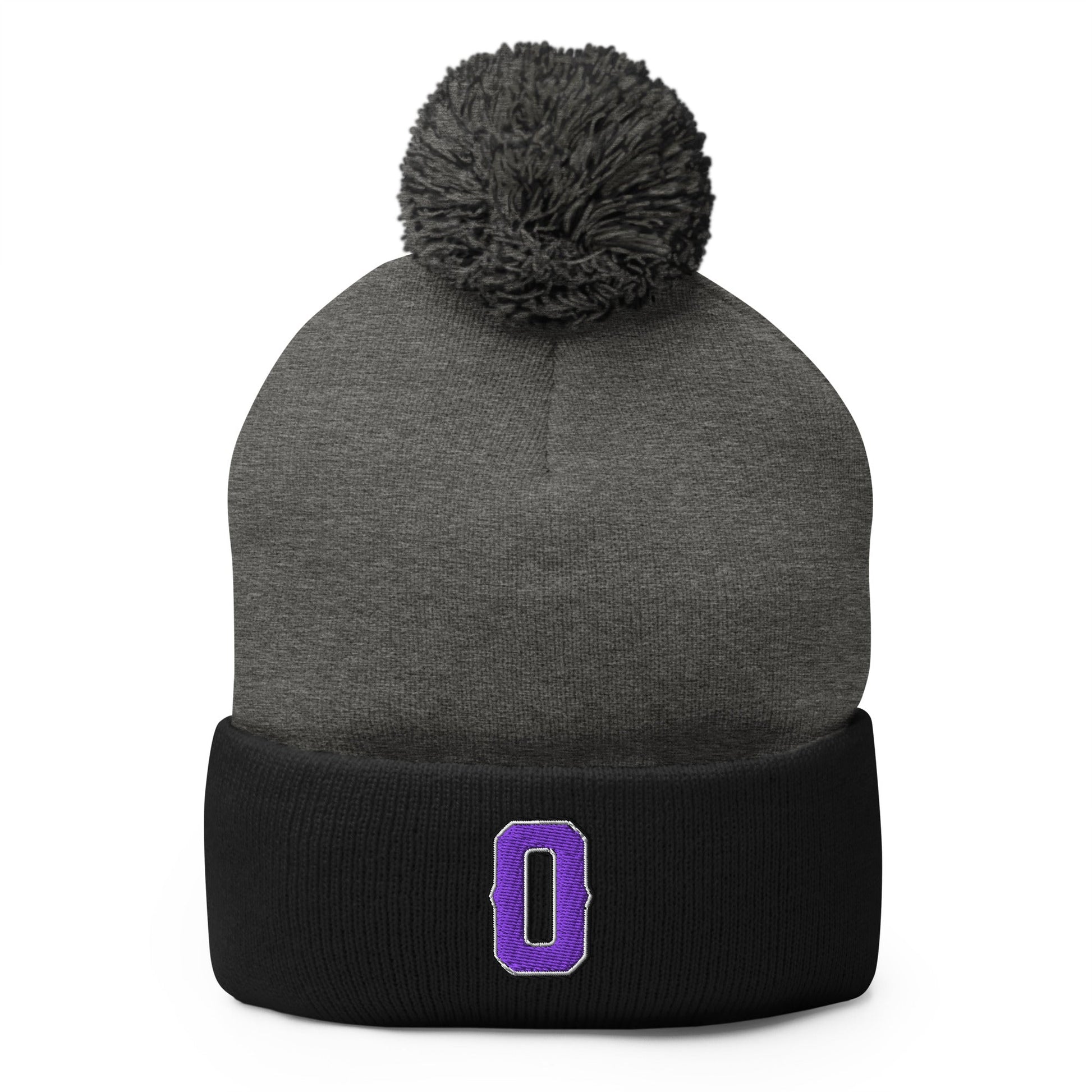 Pom-Pom Beanie | Carolina Outlaws Baseball | Emblem Logo