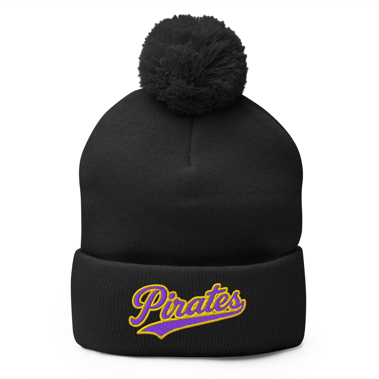 Pom - Pom Beanie | Carolina Pirates | Script Logo