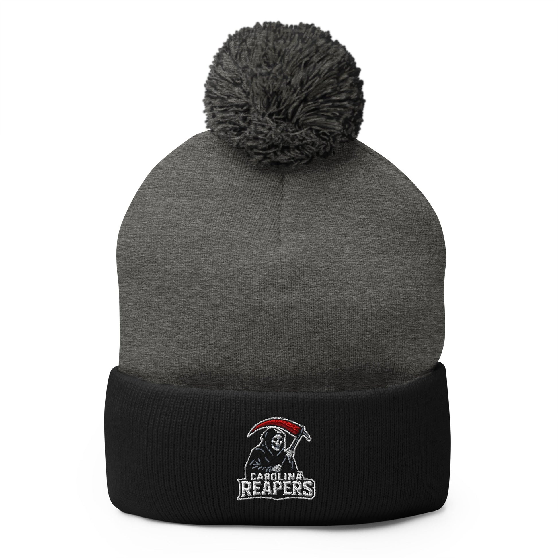 Pom - Pom Beanie | Carolina Reapers