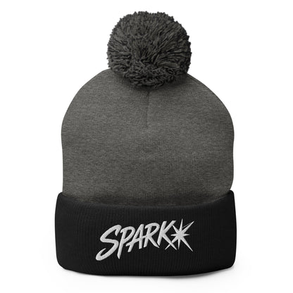 Pom-Pom Beanie | Carolina Sparkx | Athletics Logo