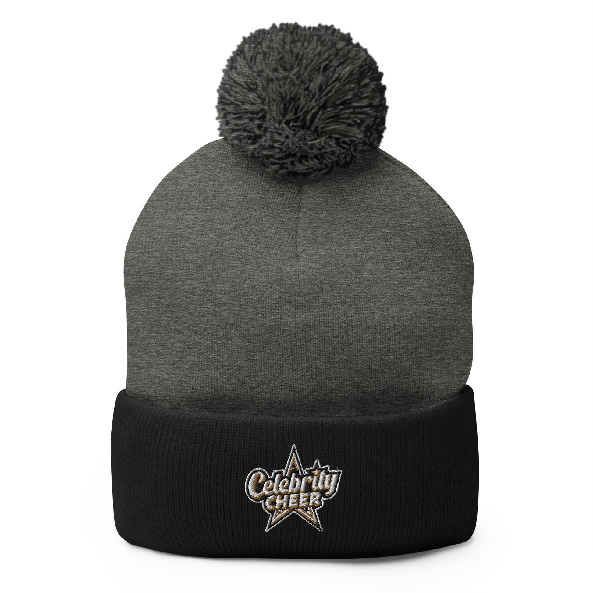 Pom - Pom Beanie | Celebrity Cheer | Celebrity Cheer Logo