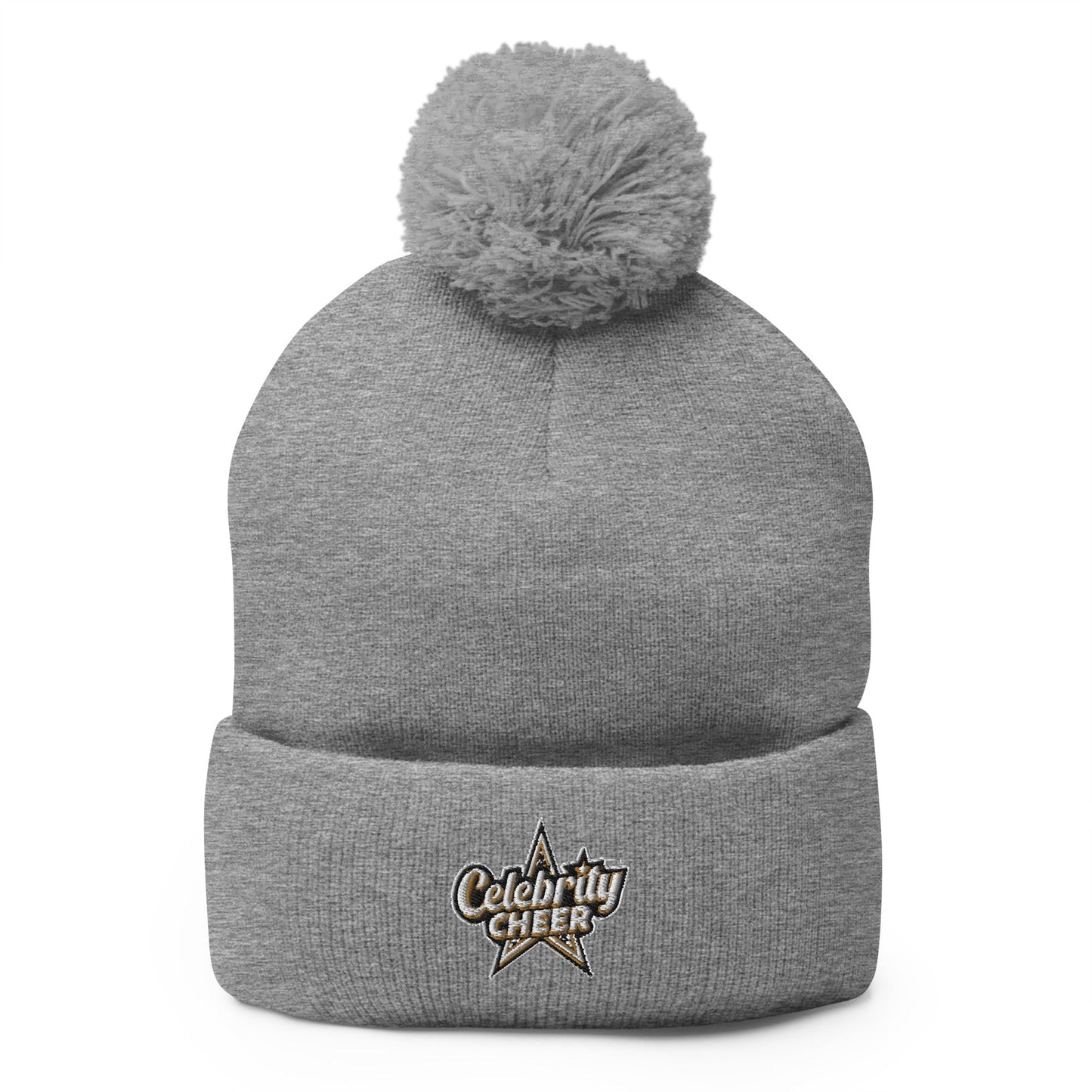 Pom - Pom Beanie | Celebrity Cheer | Celebrity Cheer Logo