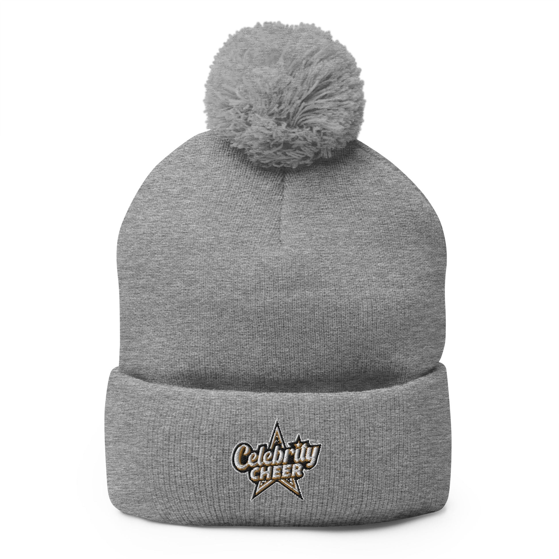 Pom - Pom Beanie | Celebrity Cheer | Celebrity Cheer Logo