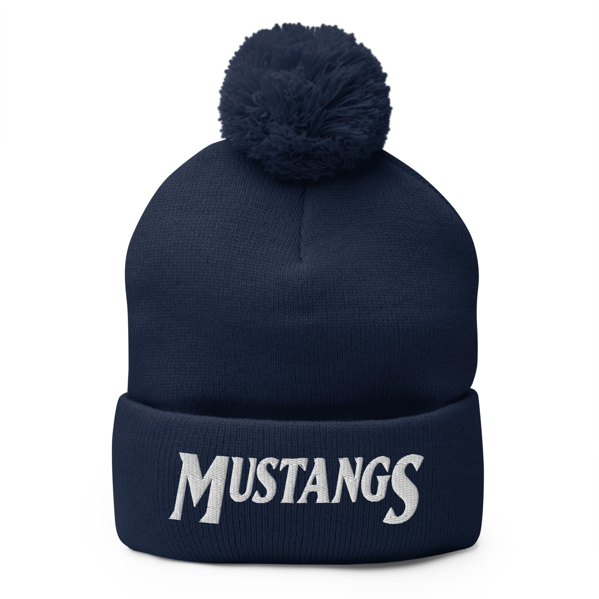 Pom-Pom Beanie | Central Maine Community College Woman’s Soccer | Vanguard Logo