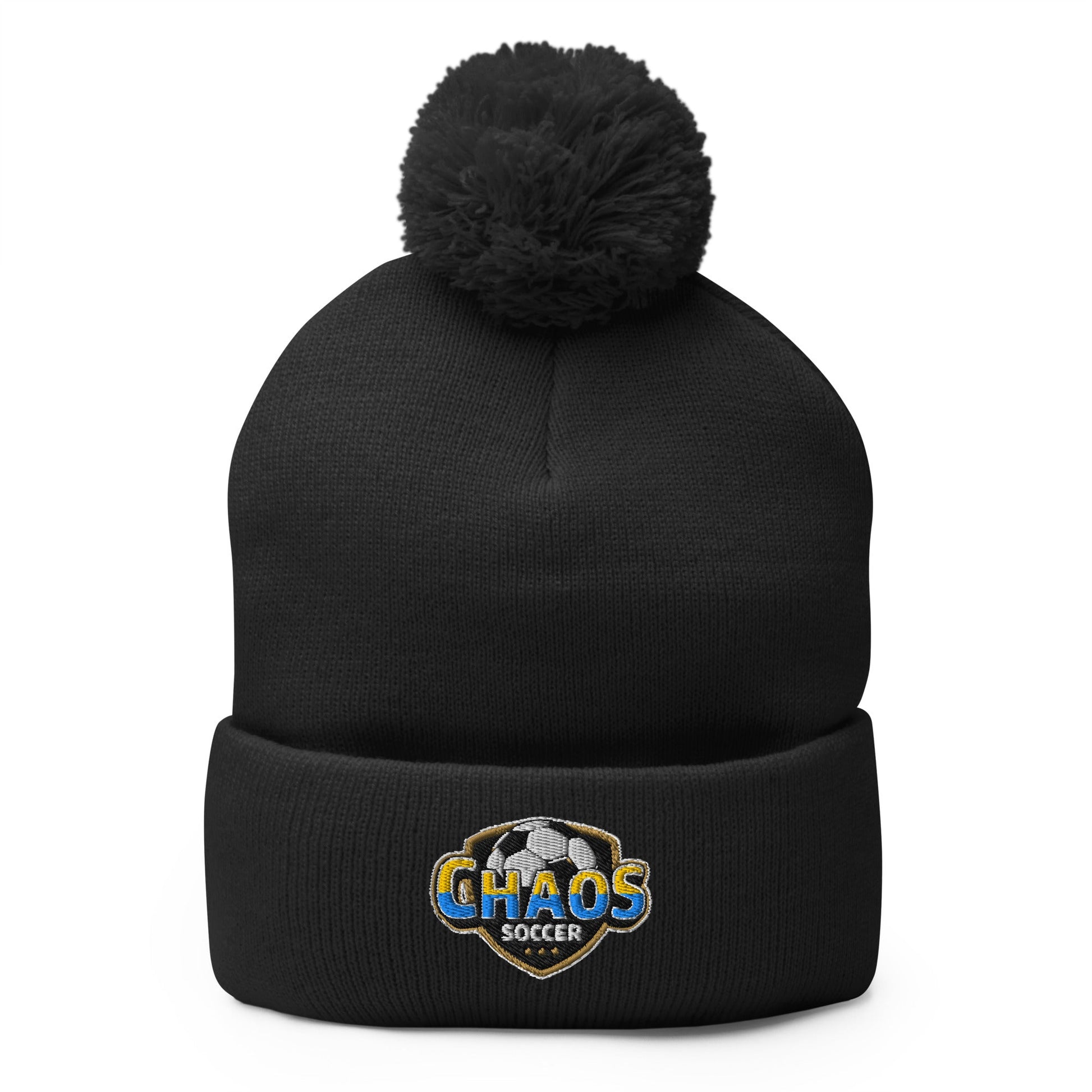 Pom - Pom Beanie | Chaos Soccer | Logo