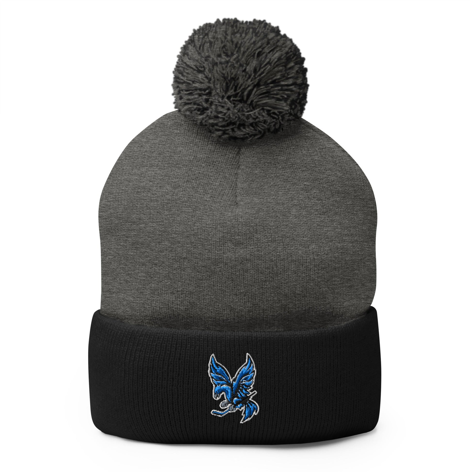 Pom - Pom Beanie | Charlotte Rise | Mascot Logo
