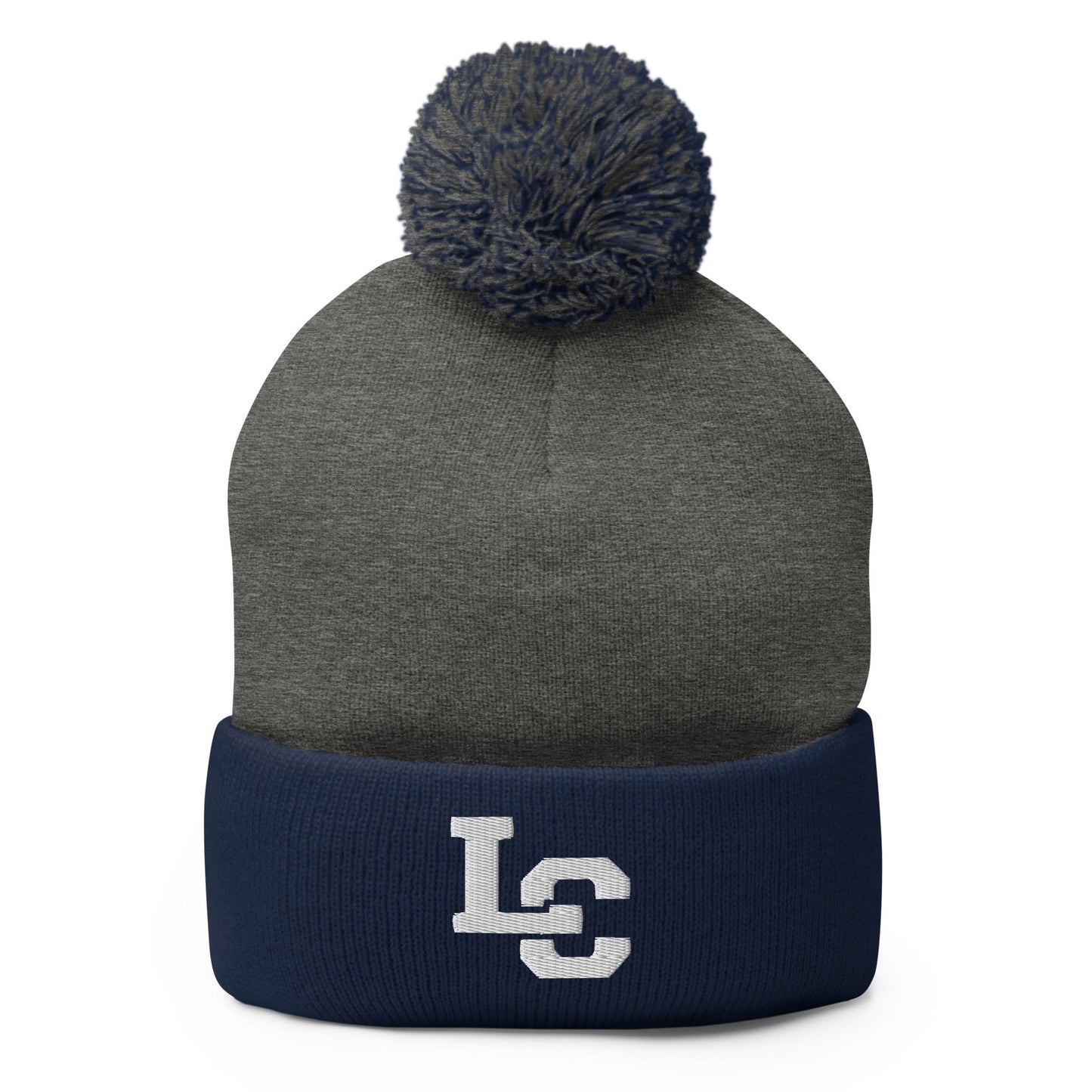 Pom-Pom Beanie | Cheer | LC Lettermark Logo