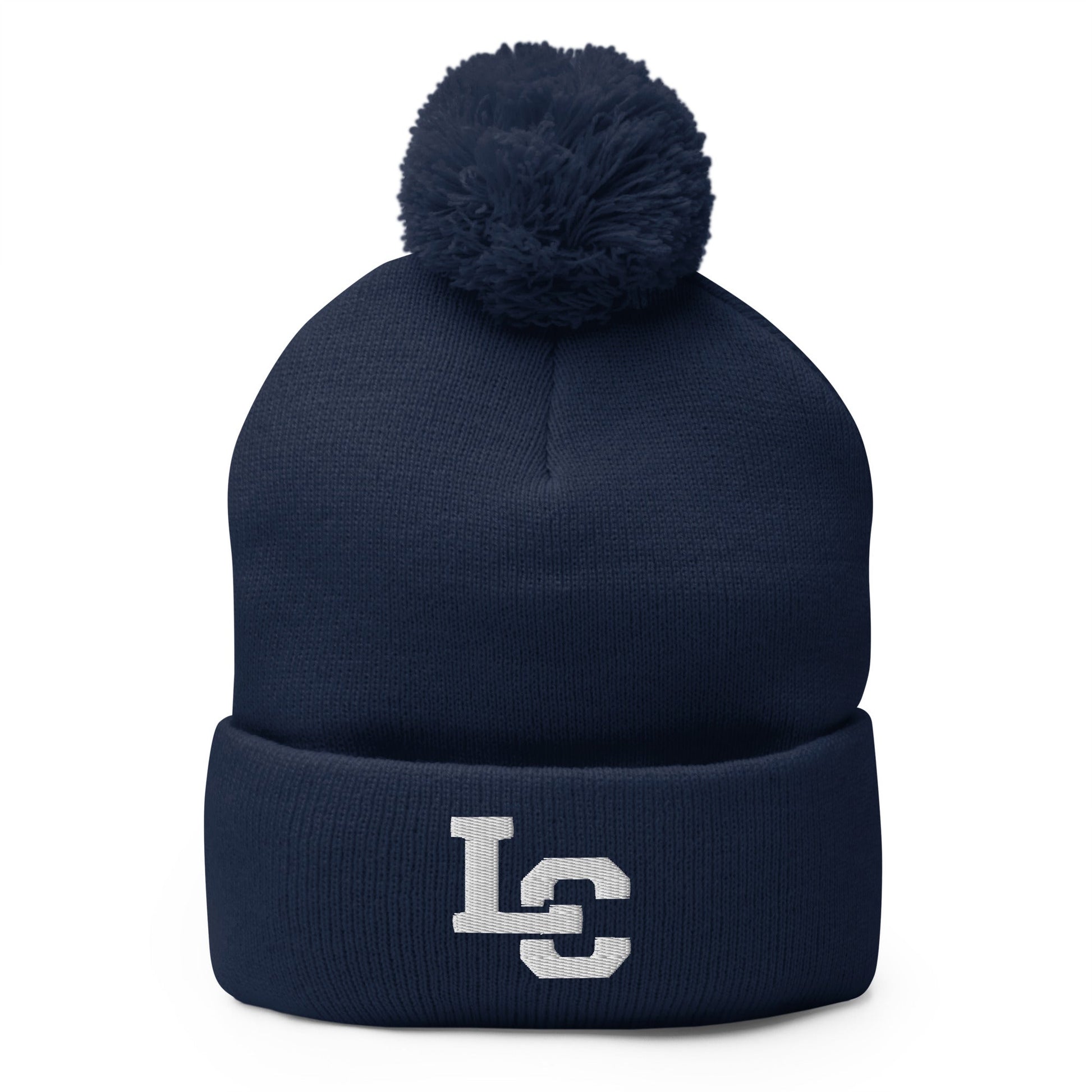Pom-Pom Beanie | Cheer | LC Lettermark Logo