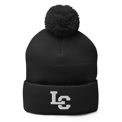 Pom-Pom Beanie | Cheer | LC Lettermark Logo