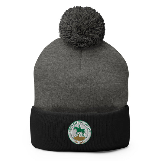 Pom - Pom Beanie | Clayton Canyon Pony Club