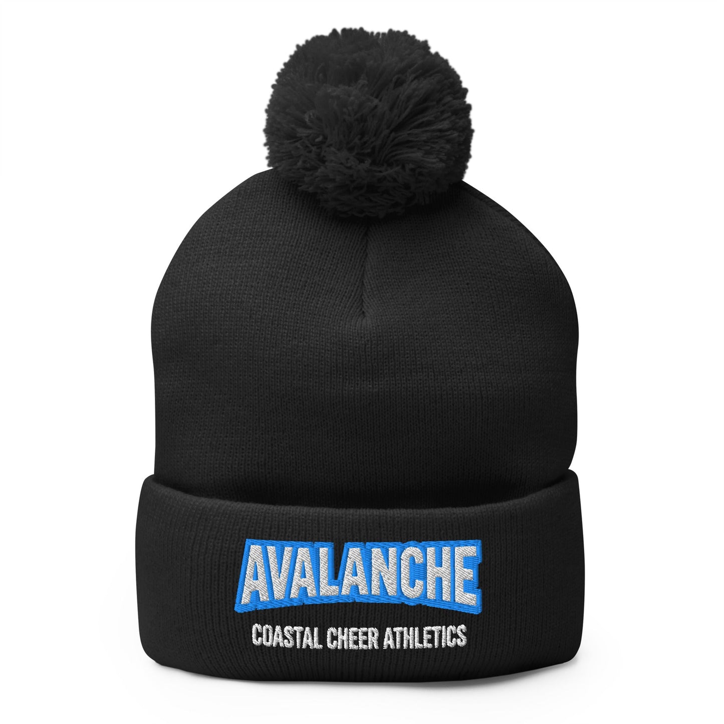 Pom - Pom Beanie | Coastal Cheer Athletics Avalanche | Alt Logo
